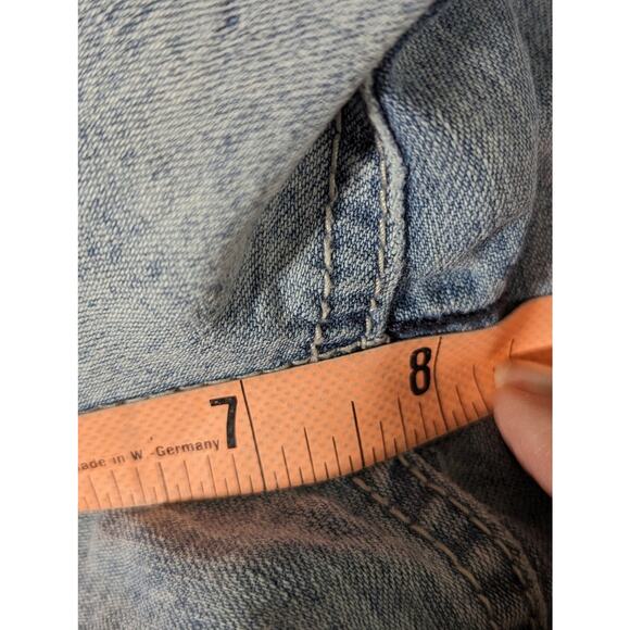 Lei Y2k Jeans sz 7 distressed as shown .Flare leg.see photos.Lightweight - Picture 9 of 11